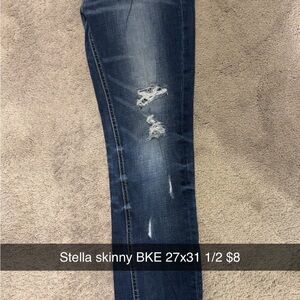 BKE Stella Skinny Jeans - Deep Indigo